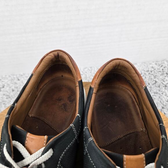 Johnston & Murphy McFarland Moc Toe Black Casual Lace Up Daily Sneaker Mens 13 M - Picture 12 of 13